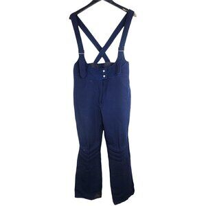 Vintage 70’s PROFILE Navy Blue Ski Snowboard Winter Bib Size 14